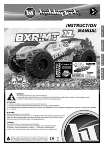 Hobbytech BXR MT Limited Edition Manual