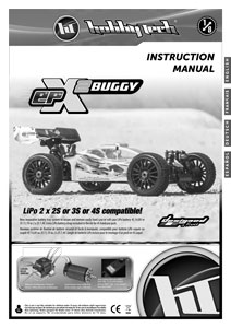 Hobbytech EPX2 Buggy Manual