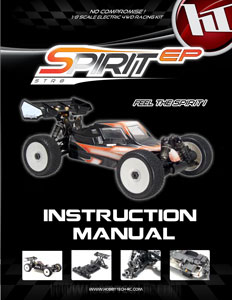 Hobbytech Spirit STR8 EP Manual