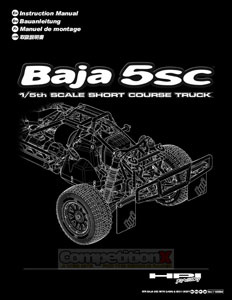 HPI Baja 5SC Manual