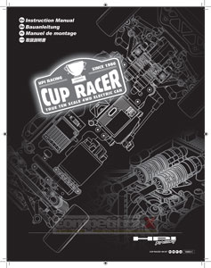 HPI Cup Racer Manual