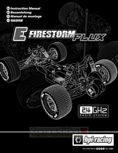 HPI E-Firestorm 10T Flux Manual