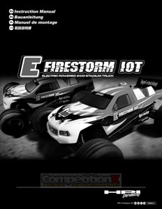 HPI E-Firestorm 10T Manual