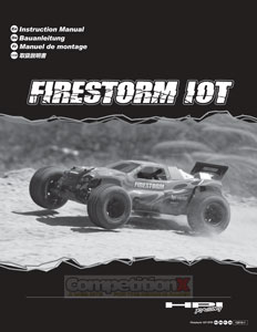 HPI Firestorm 10T Manual