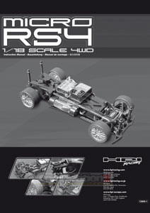 HPI Micro RS4 Drift Manual