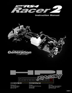 HPI Nitro RS4 Racer 2 Manual