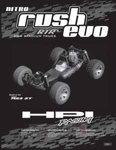 HPI Nitro Rush EVO Manual