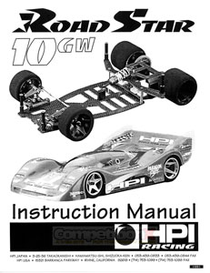 HPI Road Star 10GW Manual
