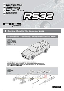 HPI RS32 Manual