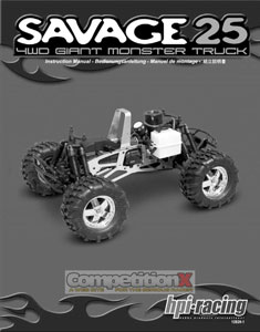 HPI Savage Kawasaki ATV Manual