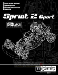 HPI Sprint 2 Drift Manual