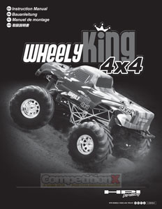 HPI Wheely King Manual