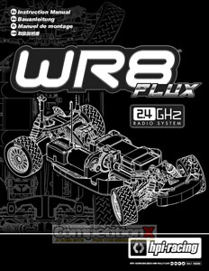 HPI WR8 Flux Rally Manual