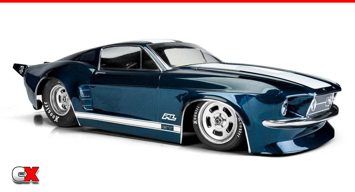 Pro Line 1967 Ford Mustang No Prep Drag Car Body CompetitionX