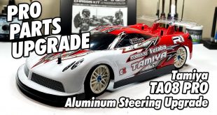 Video: How To: Installing Tamiyas Aluminum Steering Set into your TA08 Pro | CompetitionX