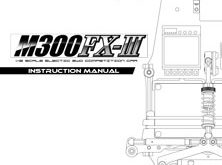 Kawada M300 FX III Manual