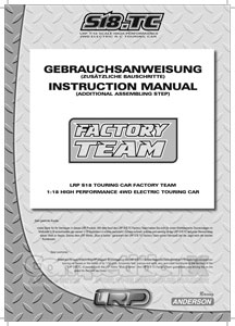 LRP S18 Factory Team TC Manual