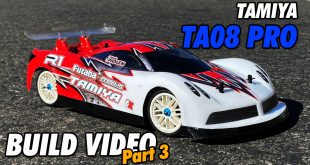 Video – Tamiya TA08 Pro Build Part 3 | CompetitionX