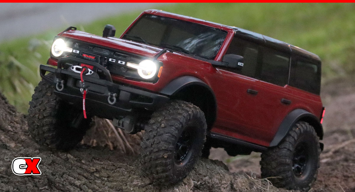 Traxxas 8095 Kit d'installation Pro Scale + LED TRX4 Defender