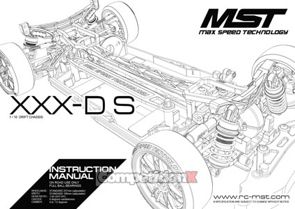 MST XXX-D S Manual