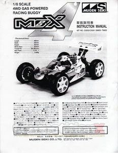 Mugen Seiki MBX-4 Manual