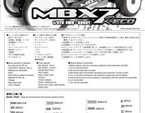 Mugen Seiki MBX-7R ECO Manual