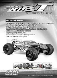 Nanda Racing BD8T Manual