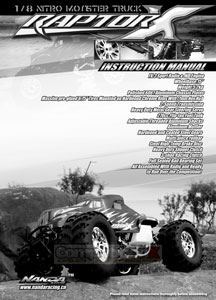 Nanda Racing Raptor-X Nitro MT Manual