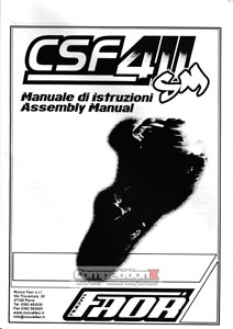Nuova Faor CSF411 Motorcycle Manual