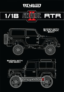 RC4WD Gelande II Black Rock 1/18 RTR Manual
