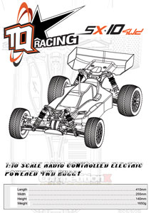 TQ Racing SX10 4WD Manual