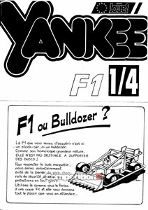 Yankee F1 Manual