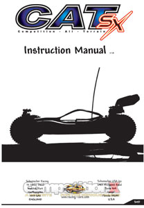 Schumacher Cat SX Manual