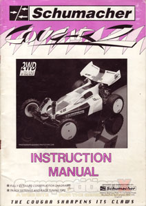 Schumacher Cougar 2 Manual