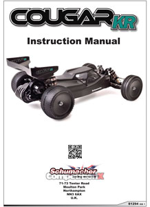 Schumacher Cougar KR Manual