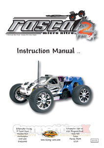 Schumacher Rascal 2 Micro Nitro Manual