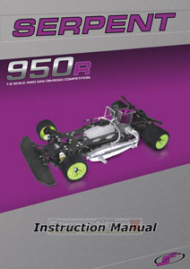 Serpent 950R Manual