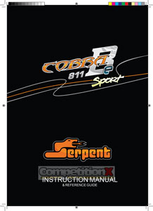 Serpent Cobra 811 Be Sport Manual