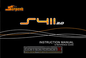 Serpent S411 ERYX 2.0 Manual