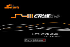 Serpent S411 ERYX 3.0 Manual