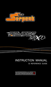 Serpent Spyder SRX4 Manual