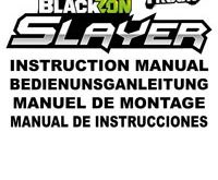 Blackzon Slayer Monster Truck Manual