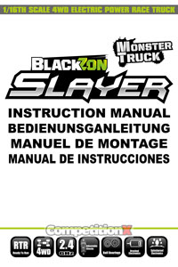 BlackZon Slayer Monster Truck Manual
