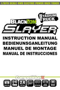 BlackZon Slayer Stadium Truck Manual