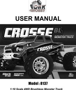 DHK Hobby Crosse BL Manual