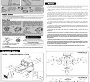 FMS Model Atlas 6x6 Crawler Manual
