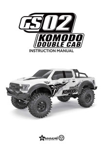 Gmade Komodo Double Cab Kit GS02 Manual