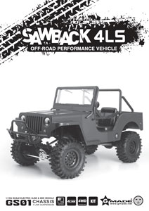 Gmade Sawback 4LS Kit Manual