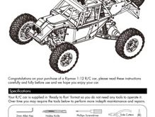 Ripmax Rough Racer Monster Truck Manual