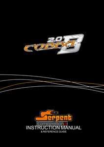 Serpent Cobra 811 B 2.0 Manual
